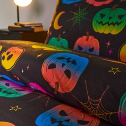 OHS Halloween Duvet Set, Black - Single - thumbnail 3