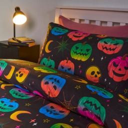 OHS Halloween Duvet Set, Black - Single - thumbnail 2