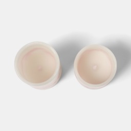 OHS 2 Pack Bow Print LED Candles - Pink - thumbnail 3