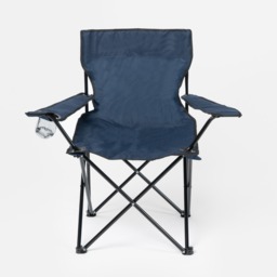 OHS Adults Foldable Camping Chair - Navy - thumbnail 4