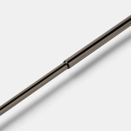 OHS 16mm Extendable Twist Curtain Pole, Gunmetal - 70-120cm - thumbnail 3