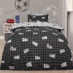 OHS Football Duvet Set, Grey - Double - thumbnail 4