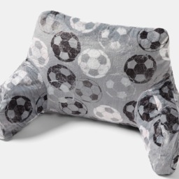 OHS Football Fleece Cuddle Cushion - Charcoal - thumbnail 2