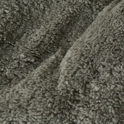 OHS Cable Knit Sherpa Fleece Duvet Cover Set, Grey - Double - thumbnail 5