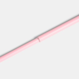 OHS 16mm Extendable Bow Curtain Pole, Pink- 70-120cm - thumbnail 4
