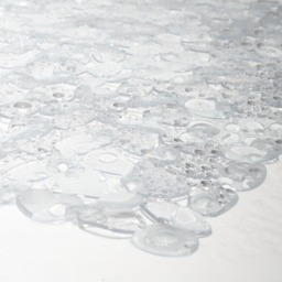 OHS Square PVC Slip Resistant Shower Mat - Clear - thumbnail 3