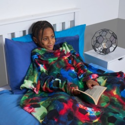 OHS Kids Football Printed Wearable Blanket - Multi - thumbnail 2