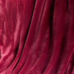 OHS Supersoft Throw, Burgundy - 120 x 150cm - thumbnail 2