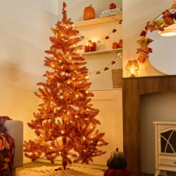 OHS Artificial Autumn / Christmas Tree, Rust - 6ft - thumbnail 2