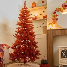 OHS Artificial Autumn / Christmas Tree, Rust - 6ft - thumbnail 1