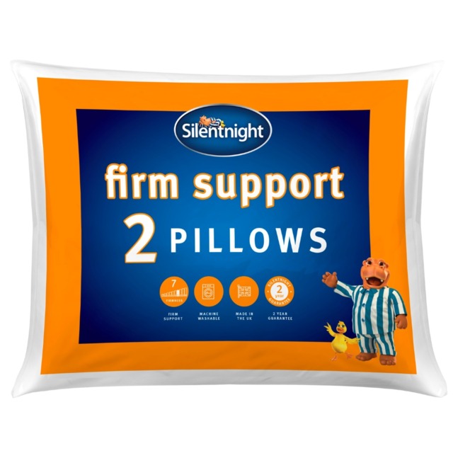 Silentnight Firm Support Pillows - 2 Pack - image 1