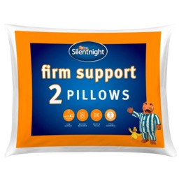 Silentnight Firm Support Pillows - 2 Pack - thumbnail 1
