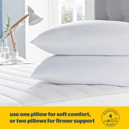 Silentnight Extra full Pillow Pair, 2 Pack - White - thumbnail 2