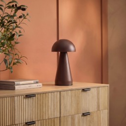 OHS Mushroom Rechargeable Table Lamp - Coffee - thumbnail 2