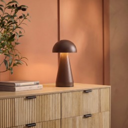 OHS Mushroom Rechargeable Table Lamp - Coffee - thumbnail 1