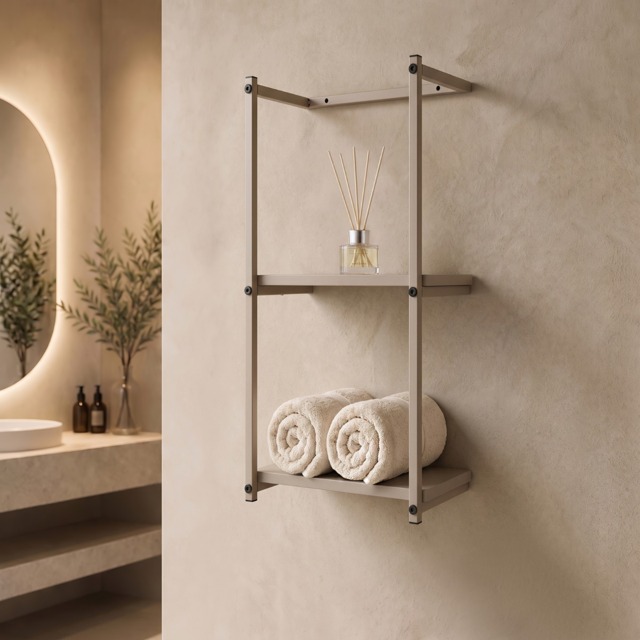OHS Wall Mounted Towel Holder - Natural - image 1