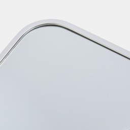 OHS Framed Bathroom Wall Vanity Mirror - Silver - thumbnail 2