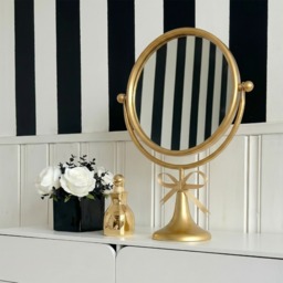 OHS Bow Swing Mirror - Gold - thumbnail 1