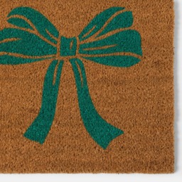 OHS Bow Print Runner Coir Mat - Natural - thumbnail 3