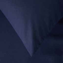 OHS 2 Pack Cotton Housewife Pillowcases - Navy - thumbnail 2