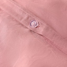 OHS Plain Duvet Cover Set, Dusky Pink - Single - thumbnail 4