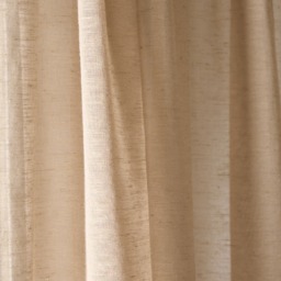 OHS Linen Look Slot Top Voile Curtains  - Mink - thumbnail 5