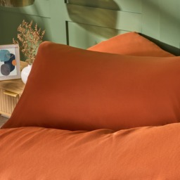 OHS Housewife Pillowcases, Rust - 2 Pack - thumbnail 1