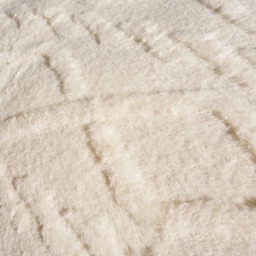OHS Cable Knit Bolster Pillow - Cream - thumbnail 3