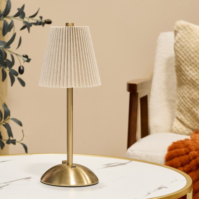 OHS Rechargeable Table Lamp - Natural - image 1