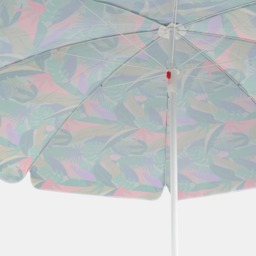 OHS Palm Print Outdoor Parasol - Green - thumbnail 4