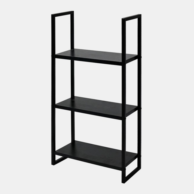 OHS 3-Tier Mounted Wall Shelves Set - Black - image 1