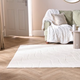 OHS Tufted Contour Rug, Ivory - 120 x 170cm - thumbnail 1