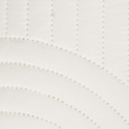 OHS Arches Embossed Quilted Cushion Covers - Cream - thumbnail 4