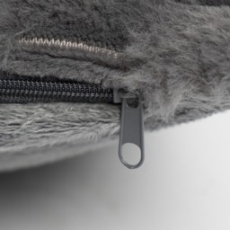 OHS Thick Faux Fur Waffle Cushion Covers - Charcoal - thumbnail 5