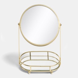 OHS Vanity Mirror - Gold - thumbnail 3