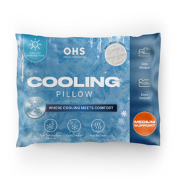 OHS Cooling Pillow -  White/Blue - thumbnail 1
