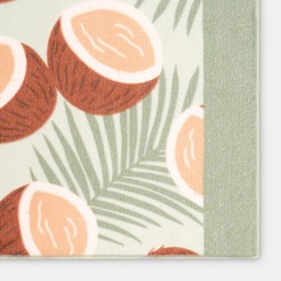 OHS Shake Your Coconuts Slogan Beach Towel - Green - thumbnail 5