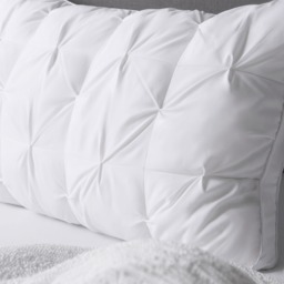 OHS Quilted Hotel Pillow - White - thumbnail 3