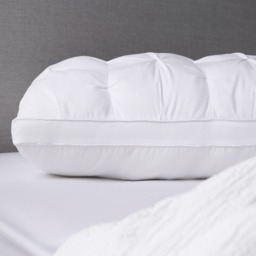 OHS Quilted Hotel Pillow - White - thumbnail 4