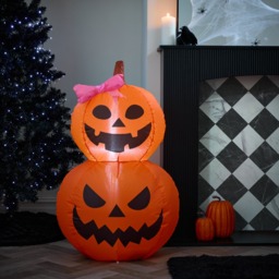 OHS Indoor/Outdoor Inflatable Pumpkin Decoration - Orange - thumbnail 1