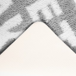OHS Get Naked Tufted Bath Mat - Grey - thumbnail 5