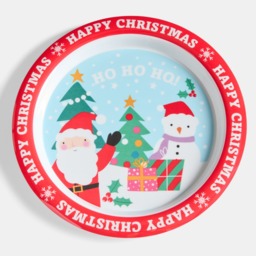 OHS Christmas Dinnerware Set - Red - thumbnail 2