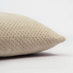 OHS 2 Pack Waffle Fleece Cushion Covers, Mink - 45 x 45 cm - thumbnail 4