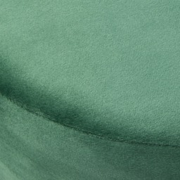 OHS Matte Velvet Hairpin Stool - Deep Forest Green - thumbnail 4
