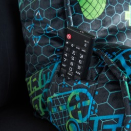 OHS Gaming Cuddle Cushion with Head Rest - Navy - thumbnail 2