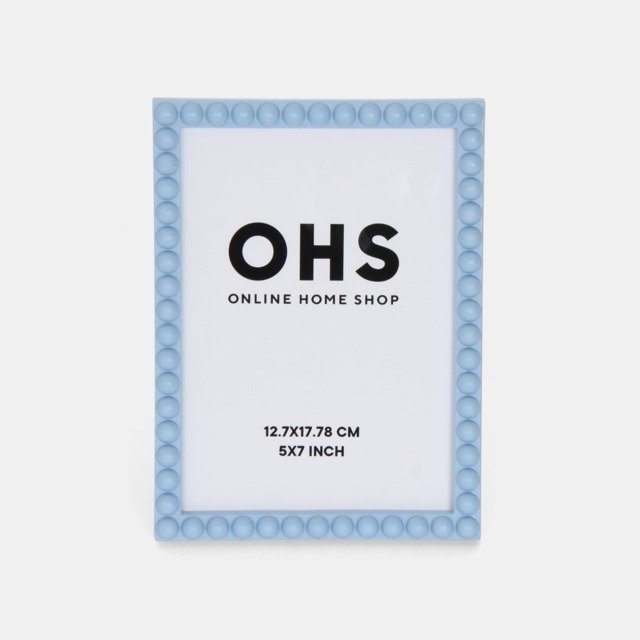 OHS 2 Pack Bobbin Photo Frame - Blue