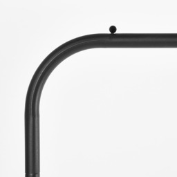 OHS Heavy Duty Clothes Rail with Shoe Rack - Black - thumbnail 4