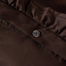 OHS Frill Edge Duvet Cover Set, Coffee - King - thumbnail 5