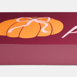 OHS Hello Pumpkin Slogan Ornament - Burgundy - thumbnail 4