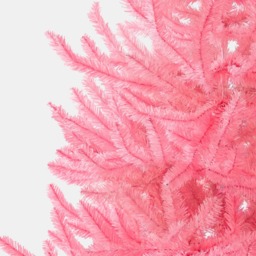OHS Artificial Christmas Tree, Pink - 6ft - thumbnail 3